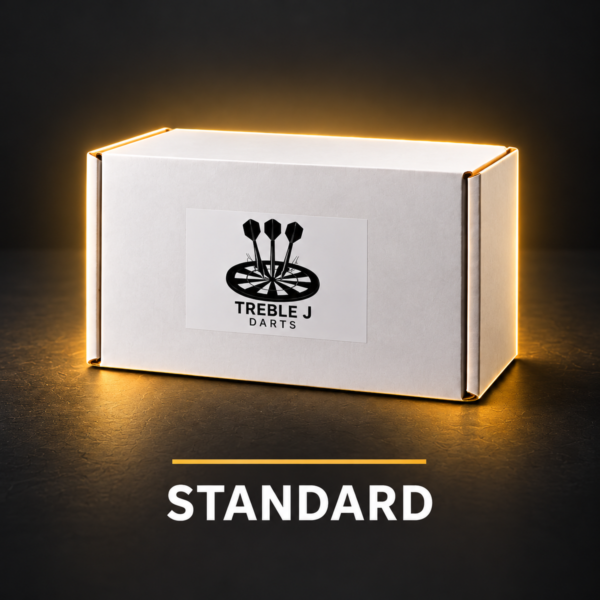 Standard Mystery Box — champagne gold illuminated box